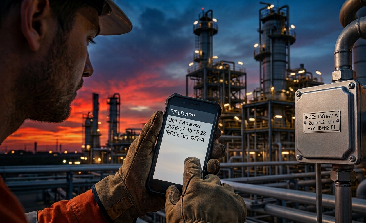 What the Label on Your Ex Equipment Actually Tells You And How to Read It