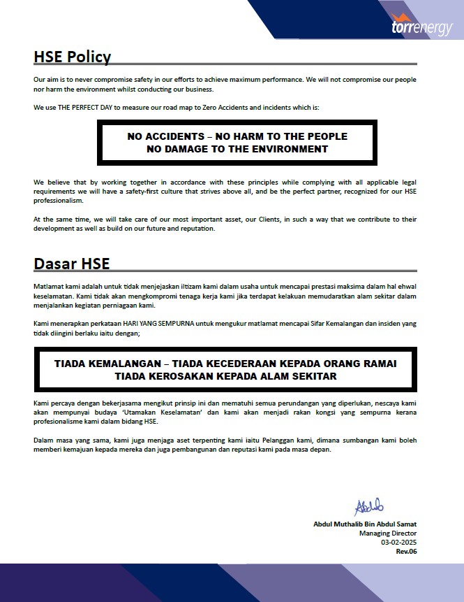 HSE Policy